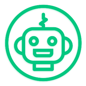 green robot - icon